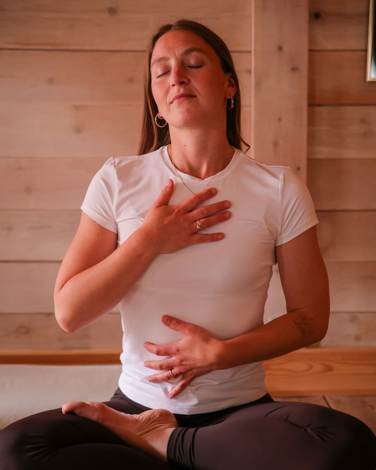 Yogasalen i det historiske Bulhus
